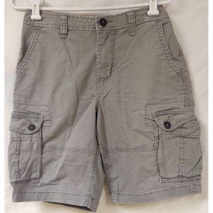 Aeropostale Mens 29 Khaki Heavyweight Hike Cargo Shorts  10" Inseam